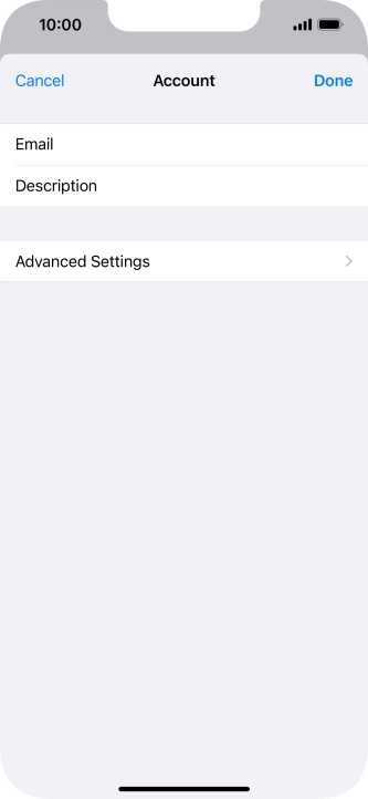 Press Advanced Settings. Press Advanced Settings.