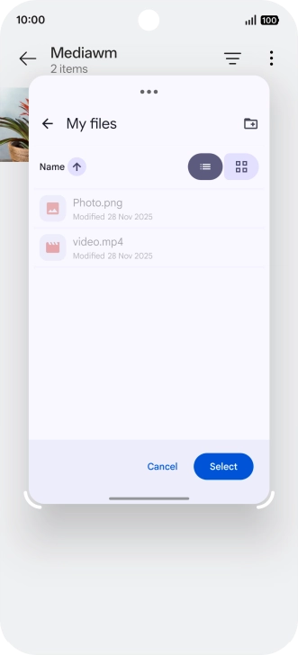 To create a new folder, press the new folder icon and follow the instructions on the screen to create a new folder. To create a new folder, press the new folder icon and follow the instructions on the screen to create a new folder.