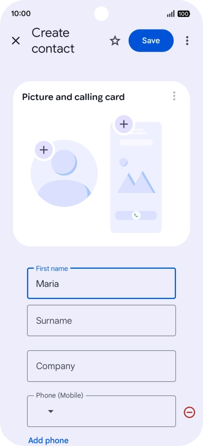 Press Surname and key in the required last name. Press Surname and key in the required last name.