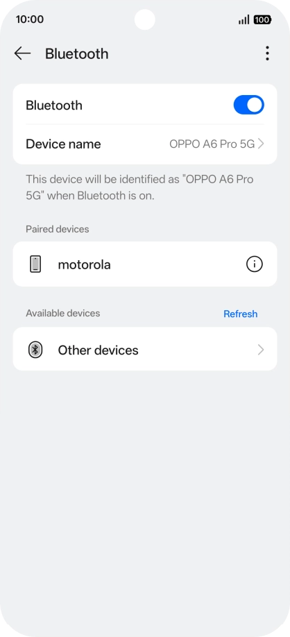 Slide your finger upwards starting from the bottom of the screen to return to the home screen.