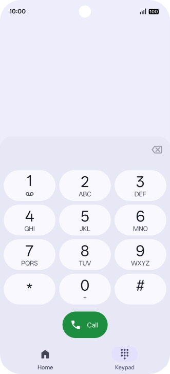 Press and hold number key 1 to call voicemail. Follow the instructions to listen to your messages.