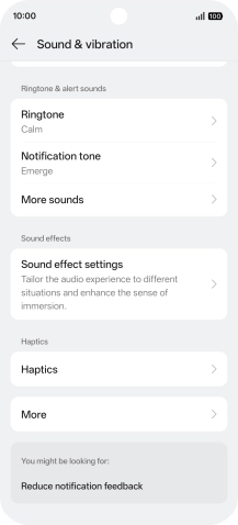 Press Ringtone.