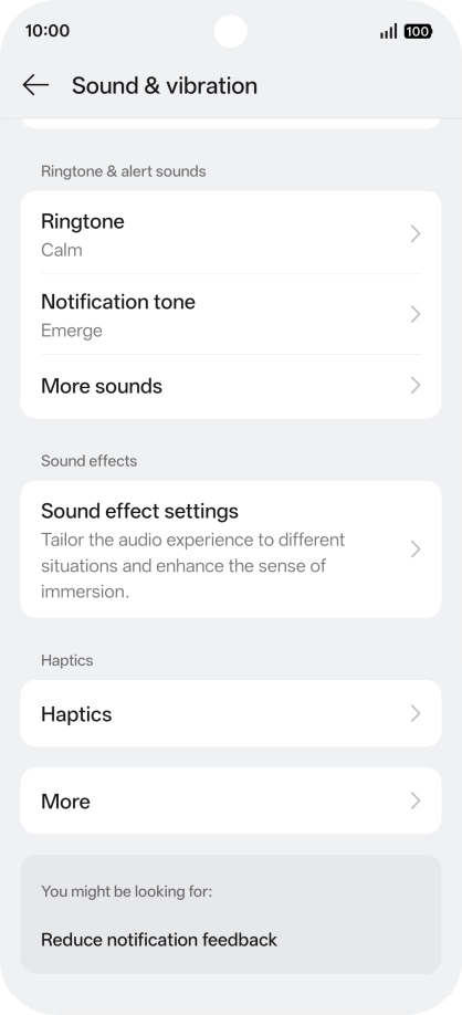 Press Ringtone.