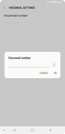 Key in (prefix) 5 (your phone number) and press OK.