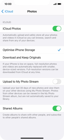 Press the indicator next to Press the indicator next to