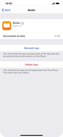 Slide your finger upwards starting from the bottom of the screen to return to the home screen.