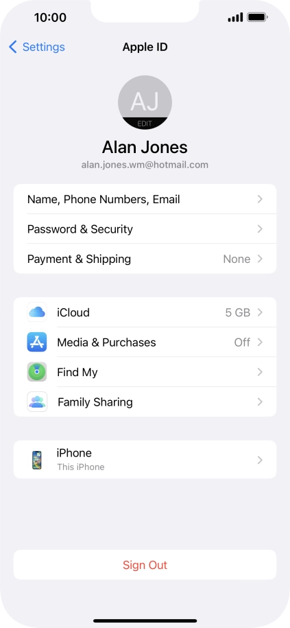 Slide your finger upwards starting from the bottom of the screen to return to the home screen.