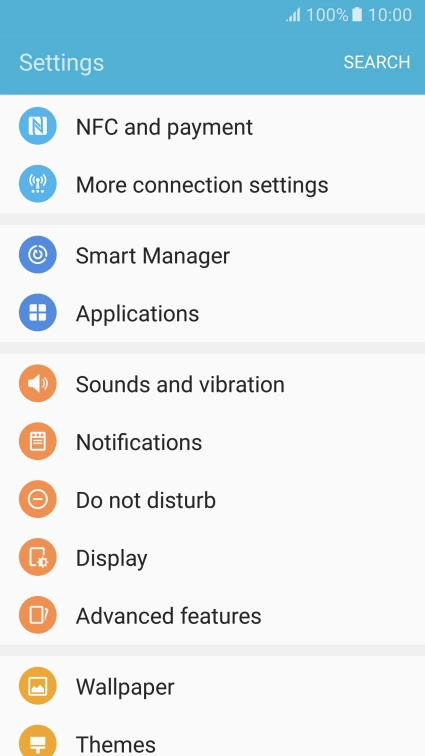 Press Sounds and vibration.
