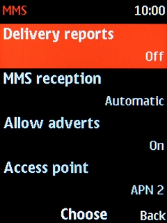 Select Access point.