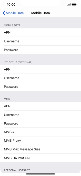 Press APN and key in live.vodafone.com. Press APN and key in live.vodafone.com.