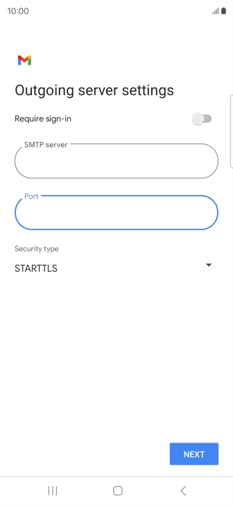 Press the drop down list below 