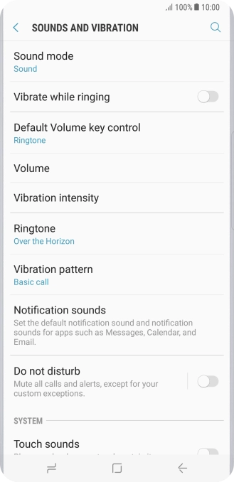 Press Ringtone.
