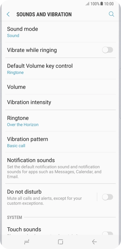 Press Ringtone.
