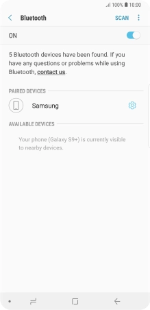 Press the Home key to return to the home screen. Press the Home key to return to the home screen.