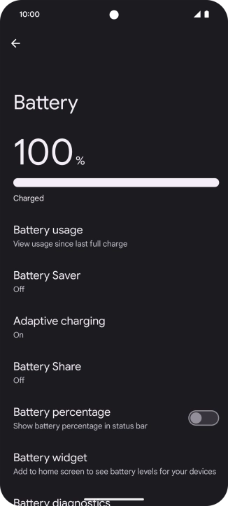 Press Battery Saver.
