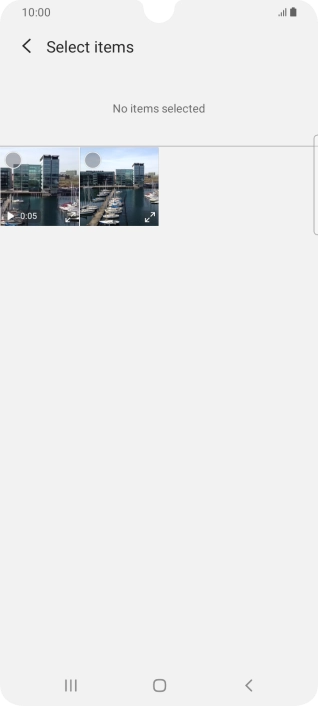 Press the required picture.