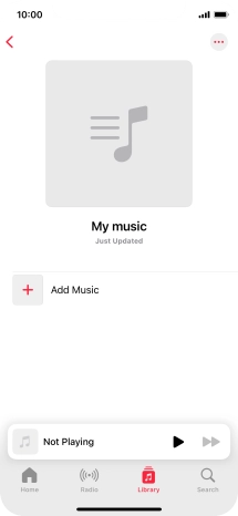 Press Add Music.