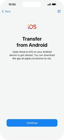 To transfer content to your phone, you need to install the app To transfer content to your phone, you need to install the app