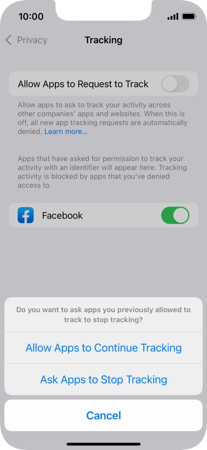If you turn off the function, press the required setting. If you turn off the function, press the required setting.