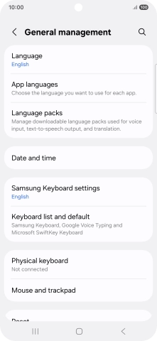 Press Date and time.