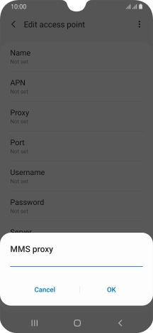 Key in 10.24.59.200 and press OK.