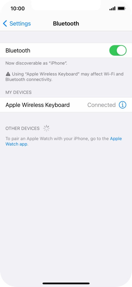Slide your finger upwards starting from the bottom of the screen to return to the home screen.