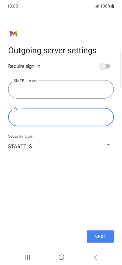Press the drop down list below 