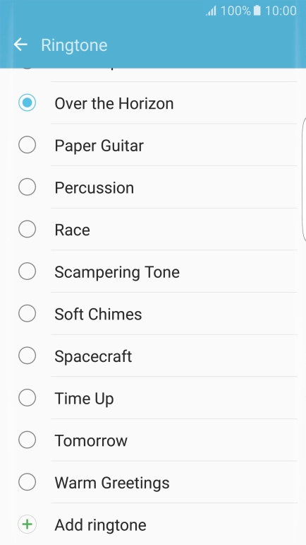 Press Add ringtone. Press Add ringtone.