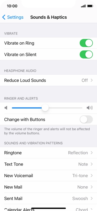 Press Ringtone.