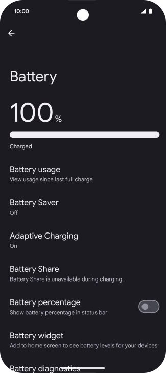 Press Battery Saver.