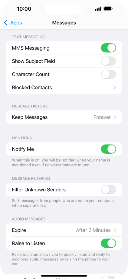 Slide your finger upwards starting from the bottom of the screen to return to the home screen.