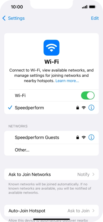 Slide your finger upwards starting from the bottom of the screen to return to the home screen.