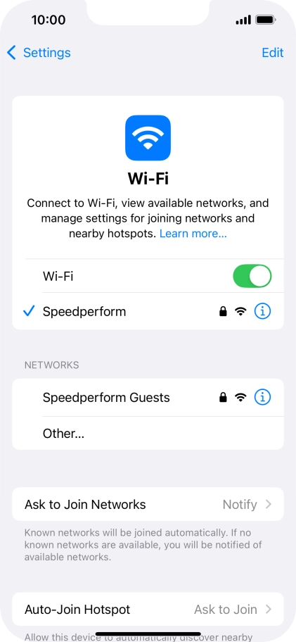 Slide your finger upwards starting from the bottom of the screen to return to the home screen.
