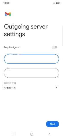 Press the field below 
