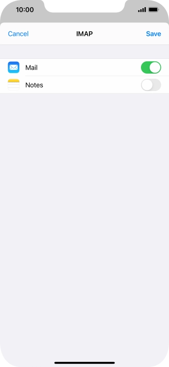 Press Save. Your email account has now been set up. To select more settings for incoming and outgoing server, proceed with the following steps.