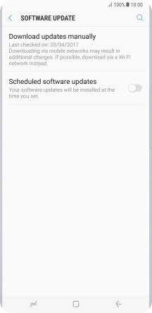 Press Download updates manually. If a new software version is available, it's displayed. Follow the instructions on the screen to update the phone software. Press Download updates manually. If a new software version is available, it's displayed. Follow the instructions on the screen to update the phone software.
