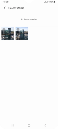 Press the required picture.