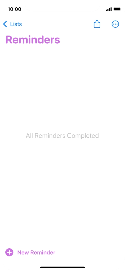 Slide your finger upwards starting from the bottom of the screen to return to the home screen.