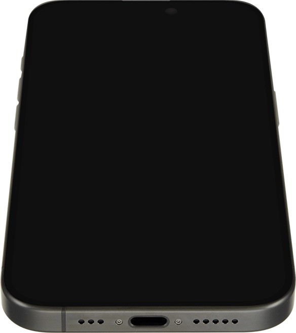 Connect the data cable to the socket and to your computer's USB port.