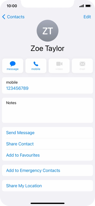 Slide your finger upwards starting from the bottom of the screen to return to the home screen.