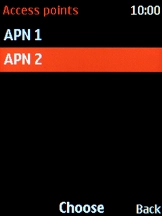 Select the required data connection.