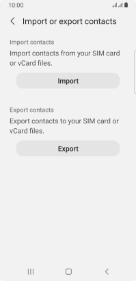 Press Import. Press Import.