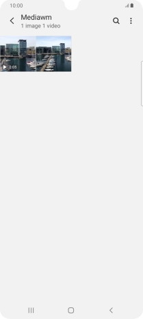 Press and hold any picture or video clip.