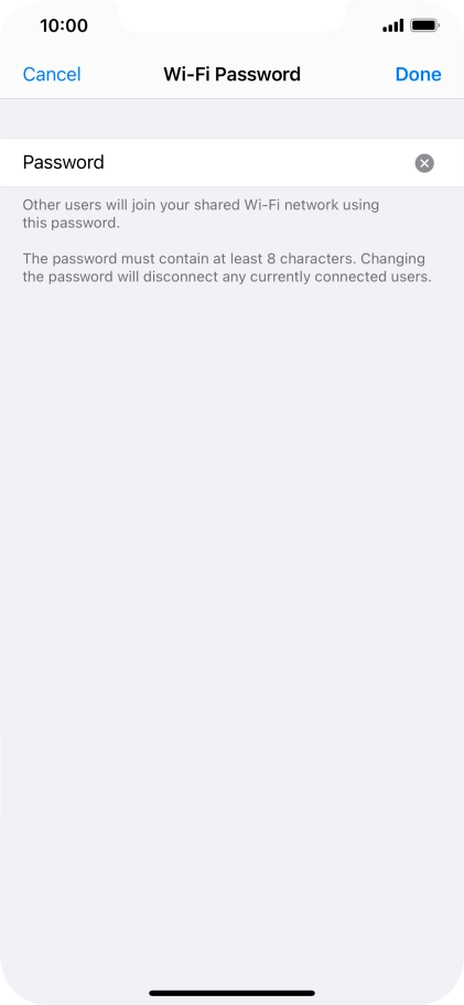 Press Done. Press Done.