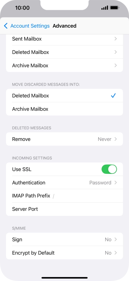 Press Authentication.