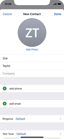 Press add phone. Press add phone.