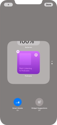 Press Smart Rotate to turn the function on or off.