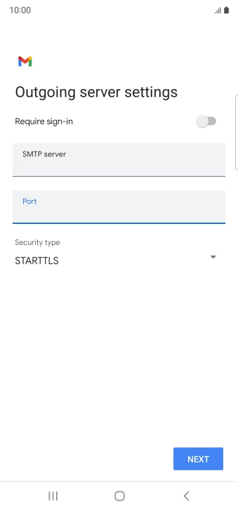 Press the drop down list below 