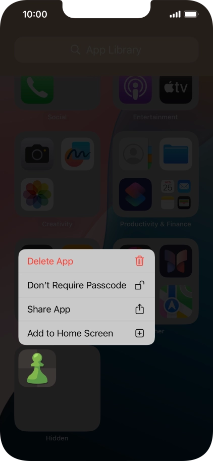 Press Don't Require Passcode.