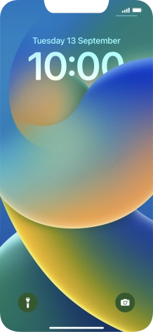 Press and hold anywhere on the lock screen. Press and hold anywhere on the lock screen.